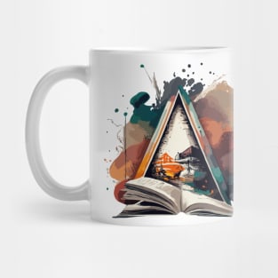 bookish vintage village Mug